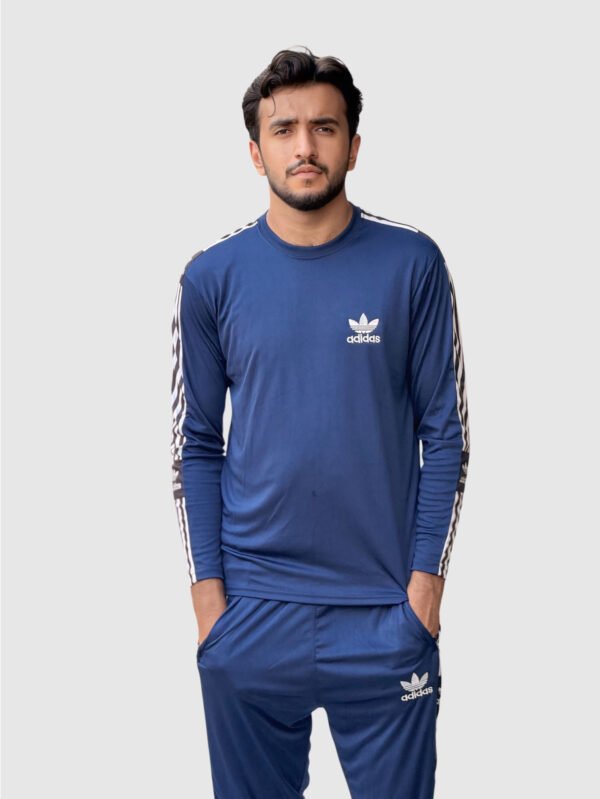 Adi Dri-Fit Track Suit (Navy Blue) - Image 2