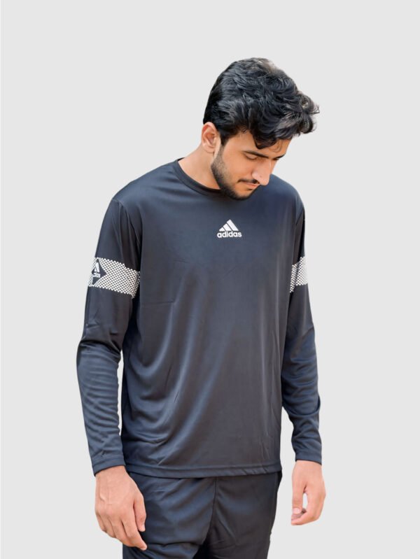 Adi Dry-Fit Track Suit (Black)