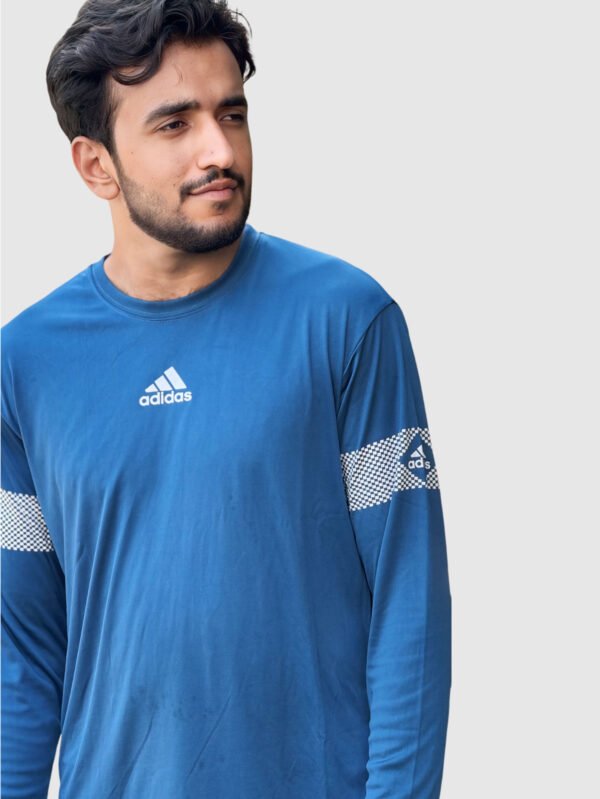 Adi Dry-Fit Track Suit (Navy Blue) - Image 2