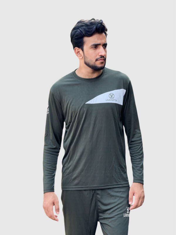 LV Dry-Fit Men's Track Suit (Green)
