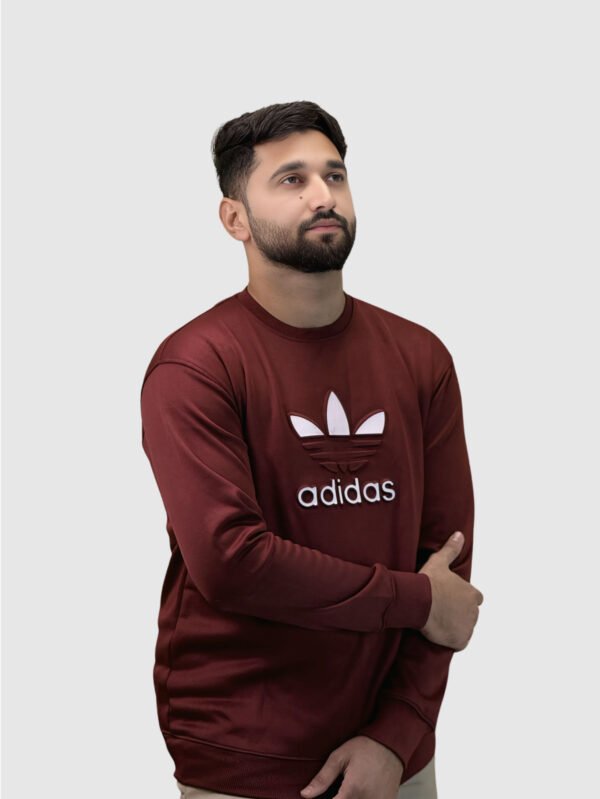 Adi Premium Sweatshirt (Maroon) - Image 5