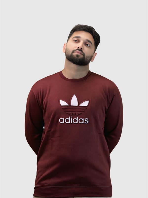 Adi Premium Sweatshirt (Maroon) - Image 4