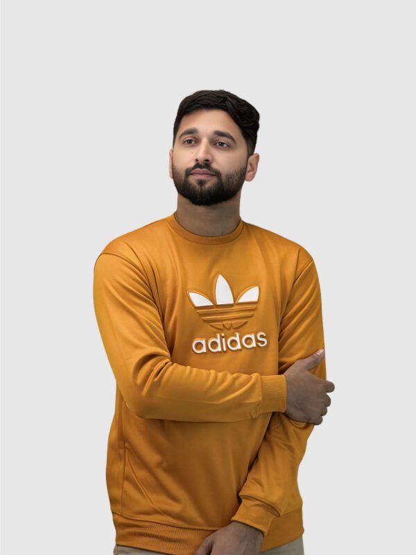 Adi Premium Sweatshirt (Mustard) - Image 3