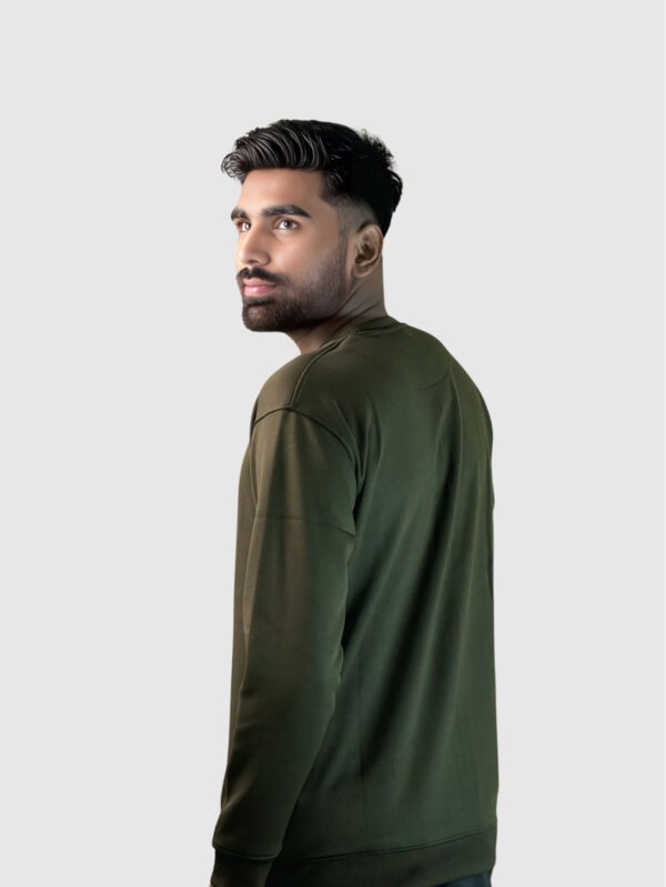 Adi Premium Sweatshirt (Olive) - Image 4