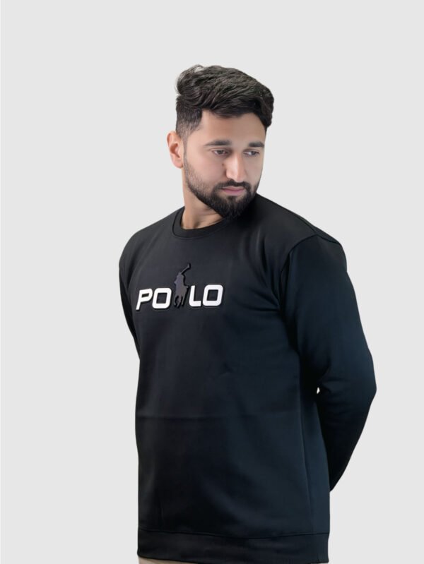 Polo Premium Sweatshirt (Black) - Image 7