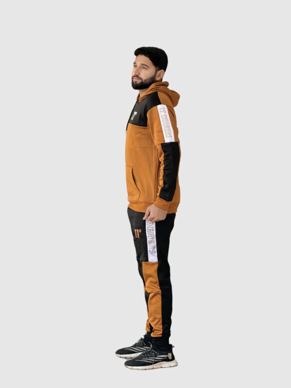 11 Degree Hoodie Set (Brown & Black) - Image 2