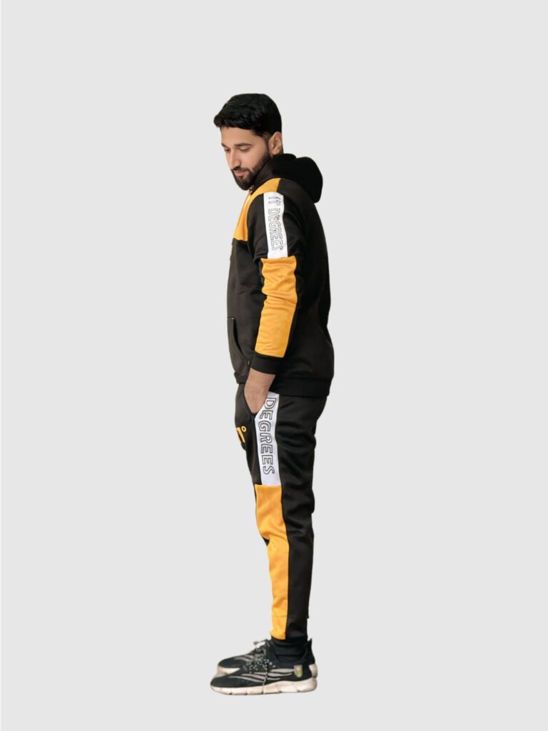 11° Hoodie Set (Yellow & Black)-3