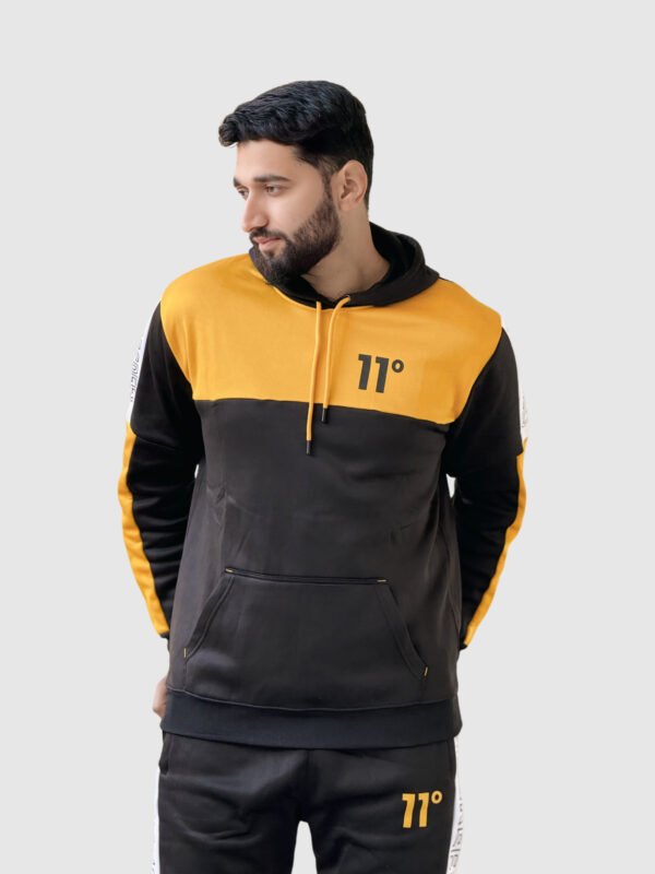 11 Degree Hoodie Set (Yellow & Black) - Image 4