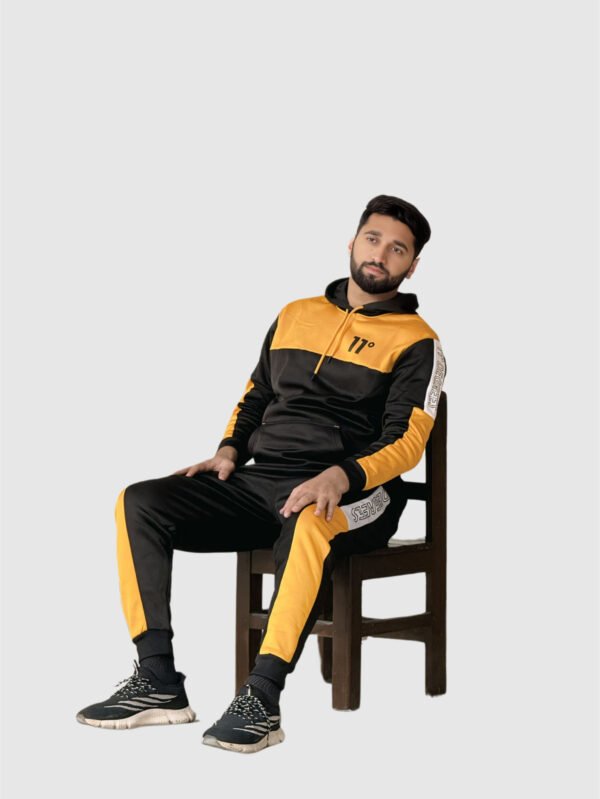 11 Degree Hoodie Set (Yellow & Black) - Image 7