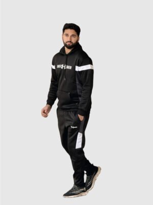 Under Armour Hoodie Tracksuit (Black & Gray)