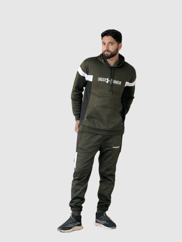 Under Armour Hoodie Tracksuit (Olive Green)